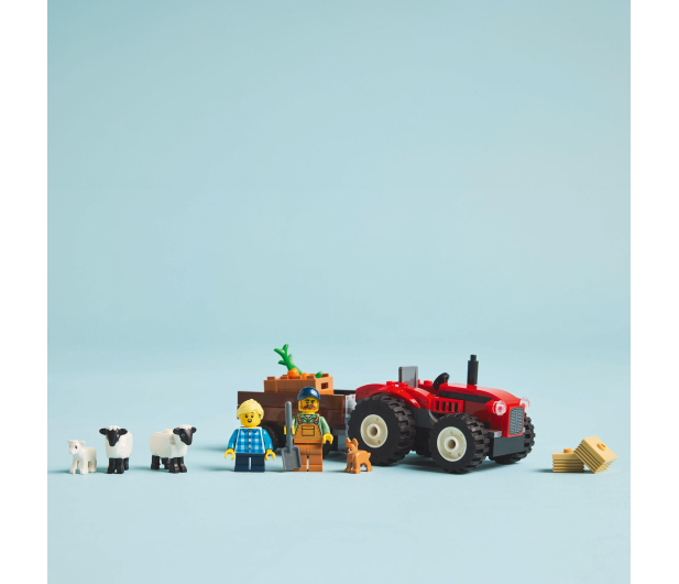 LEGO City 60461 Czerwony traktor z przyczepą i owocami - 1284267 - zdjęcie 9